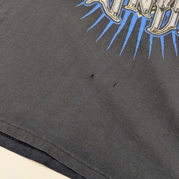 Y2K Lynyrd Skynyrd 2011 Rock Band Eagle Distressed Cut Off Tank Top Size Medium - Picture 5 of 8